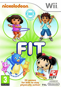 Nickelodeon Fit (Wii cover
