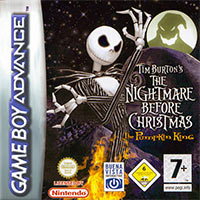 Tim Burton's The Nightmare Before Christmas: The Pumpkin King (GBA cover