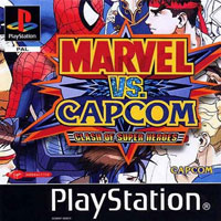 Marvel vs. Capcom: Clash of Super Heroes (PS1 cover