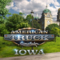 American Truck Simulator: Iowa (PC cover