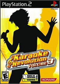 Karaoke Revolution Volume 3 (PS2 cover