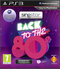 SingStar Back To The 80s (PS3 cover