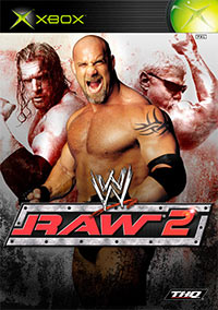 Okładka WWE Raw 2 (XBOX)