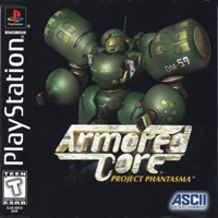 Armored Core: Project Phantasma (PS1 cover
