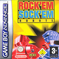 Okładka Rock 'Em Sock 'Em Robots (GBA)