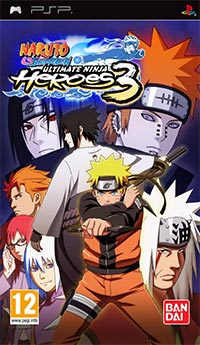 Okładka Naruto Shippuden: Ultimate Ninja Heroes 3 (PSP)