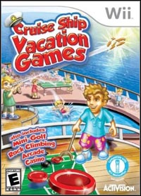 Okładka Cruise Ship Vacation Games (Wii)