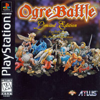 Ogre Battle: The March of the Black Queen (PS1 cover