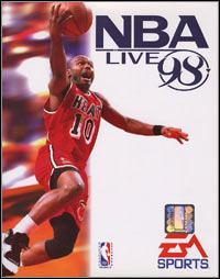 NBA Live 98 (PC cover