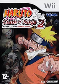 Okładka Naruto: Clash of Ninja Revolution 2 (Wii)