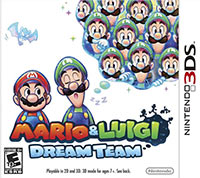 Okładka Mario & Luigi: Dream Team (3DS)