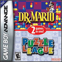 Dr. Mario / Puzzle League (GBA cover