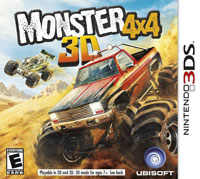 Monster 4x4 3D (3DS cover