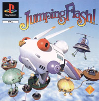Okładka Jumping Flash! (PS1)