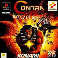 Contra: Legacy of War (PS1 cover
