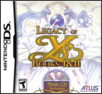 Legacy of Ys: Books I & II (NDS cover