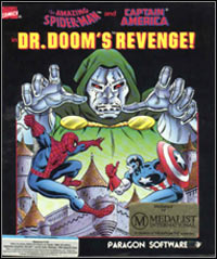 The Amazing Spider-Man and Captain America in Dr. Doom's Revenge! (PC cover