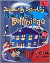Zwariowany Czarodziej: Tajemniczy dom Belliniego (PC cover