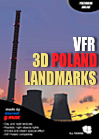 Okładka VFR Poland 3D Landmarks (PC)