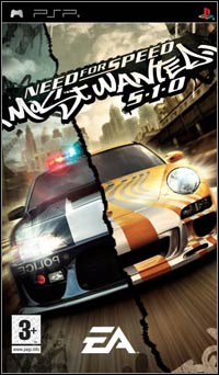 Need for Speed: Most Wanted 5-1-0 (PSP cover