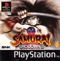 Samurai Shodown III (PS1 cover