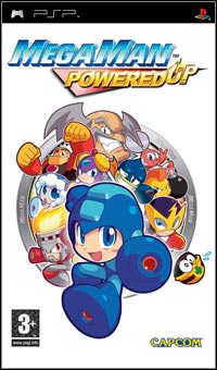 Mega Man Powered Up (PSP cover