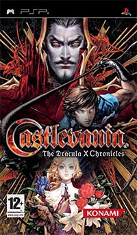 Okładka Castlevania: The Dracula X Chronicles (PSP)