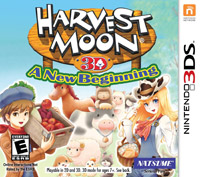 Harvest Moon: A New Beginning (3DS cover