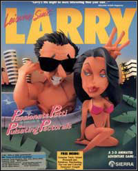 Leisure Suit Larry 3: Passionate Patti in Pursuit of the Pulsating Pectorals! (PC cover