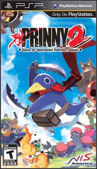 Prinny 2: Dawn of Operation Panties, Dood! (PSP cover