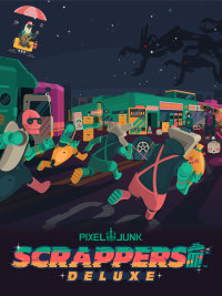 PixelJunk Scrappers Deluxe (PS4 cover