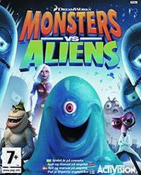 Monsters vs. Aliens (PC cover