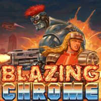 Blazing Chrome (PS4 cover