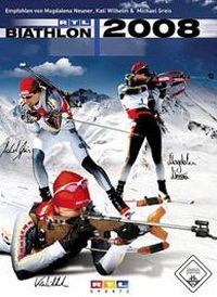 Okładka RTL Biathlon 2008 (PS2)
