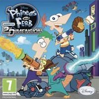 Phineas and Ferb Across 2nd Dimension (NDS cover