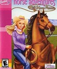 Barbie Horse Adventures Wild Horse Rescue (XBOX cover