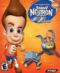 Jimmy Neutron: Jet Fusion (PS2 cover