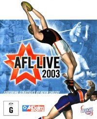 AFL Live 2003 (PS2 cover