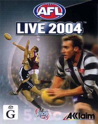 Okładka AFL Live 2004 (PS2)