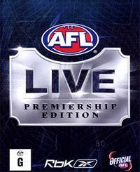 AFL Live: Premiership Edition (PS2 cover