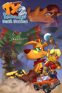 Ty the Tasmanian Tiger 2: Bush Rescue (PS2 cover