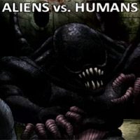 Aliens versus Humans (AND cover