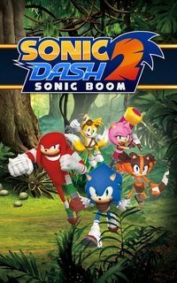 Sonic Dash 2: Sonic Boom (iOS cover