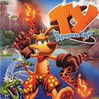 Ty The Tasmanian Tiger (PS2 cover