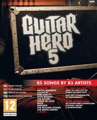 Okładka Guitar Hero 5 (Wii)