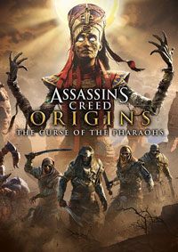 Assassin's Creed Origins: The Curse of the Pharaohs (XONE cover