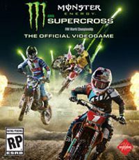 Monster Energy Supercross: The Official Videogame (PS4 cover