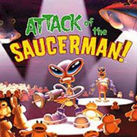 Attack of the Saucerman! (PS1 cover