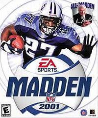 Madden NFL 2001 (PS2 cover