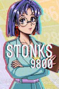 STONKS-9800: Stock Market Simulator (PC cover